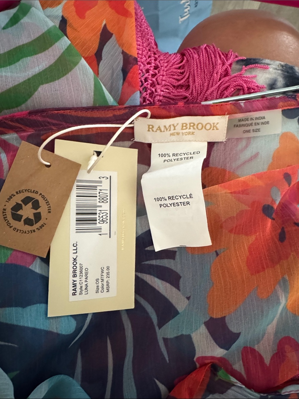 NWT Ramy Brook Luna Pareo - ONE SIZE ($235) - Picture 2 of 3